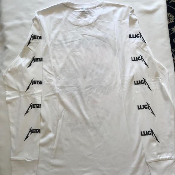H&M METALLICA Long Sleeve T-shirt NEW M, L, XL - Picture 8 of 8